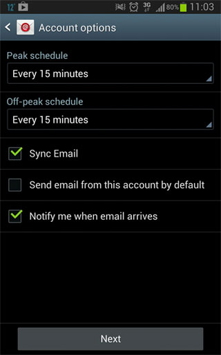 Android Email 7