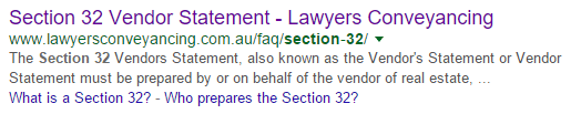 Google Search - Section 32