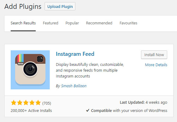 Instagram Feed WordPress Plugin